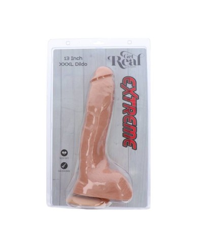 GET REAL EXTREME XXXL DILDO 34 CM NATURAL GET REAL EXTREME XXXL DILDO 34 CM NATURAL