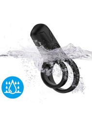 ARMONY DOBLE ANILLO VIBRADOR NEGRO
