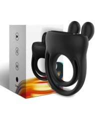 ARMONY ANILLO VIBRADOR RABBIT NEGRO