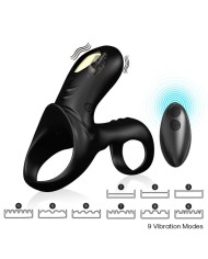 ARMONY RANGER ANILLO DOBLE VIBRADOR PAREJA NEGRO