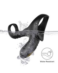 ARMONY RANGER ANILLO DOBLE VIBRADOR PAREJA NEGRO