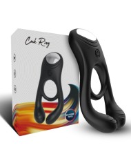 ARMONY VEYRON ANILLO VIBRADOR DOBLE PINZA CONTROL REMOTO NEGRO