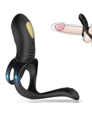 ARMONY JOY JUMPER ANILLO VIBRADOR PAREJAS PLUG ANAL NEGRO