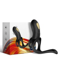 ARMONY JOY JUMPER ANILLO VIBRADOR PAREJAS PLUG ANAL CONTROL REMOTO NEGRO