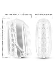 ARMONY MASTER MASTURBATOR VIBRADOR TRANSPARENTE