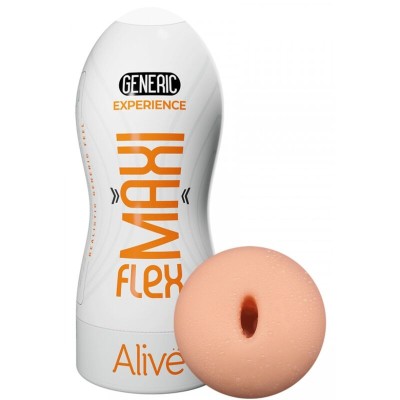 ALIVE MAXI FLEX MASTURBADOR MASCULINO GENERICO TALLA L