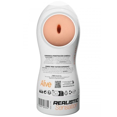 ALIVE MAXI FLEX MASTURBADOR MASCULINO GENERICO TALLA L