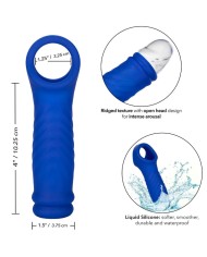 CALEXOTICS ADMIRAL WAVE FUNDA PENE SILICONA LIQUIDA AZUL