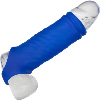 CALEXOTICS ADMIRAL WAVE FUNDA PENE SILICONA LIQUIDA AZUL