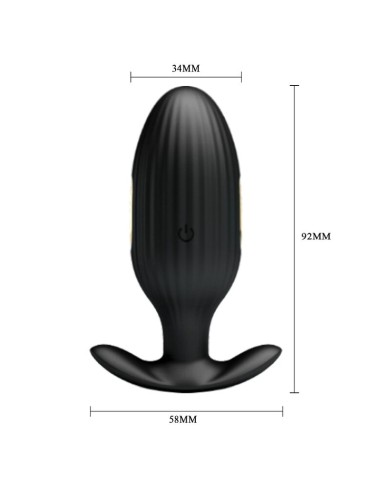 PRETTY LOVE JEFFERSON PLUG ANAL CONTROLADO POR APP NEGRO PRETTY LOVE JEFFERSON PLUG ANAL CONTROLADO POR APP NEGRO