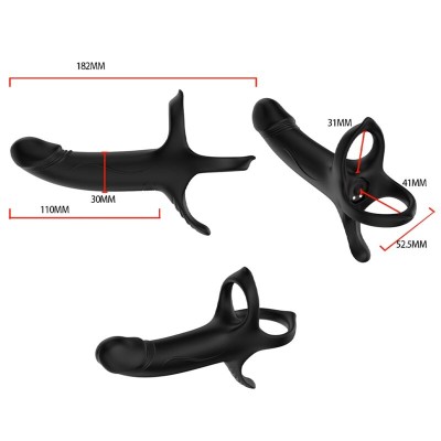 ARMONY DILDO CON ANILLO VIBRADOR