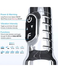 FLESHLIGHT QUIVER MASTURBADOR VIBRATORIO RECARGABLE VAGINA