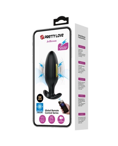 PRETTY LOVE JEFFERSON PLUG ANAL CONTROLADO POR APP NEGRO PRETTY LOVE JEFFERSON PLUG ANAL CONTROLADO POR APP NEGRO
