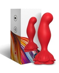 ARMONY ROSA VIBRADOR PLUG ANAL CONTROL REMOTO ROJO