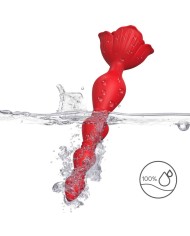 ARMONY ROSA VIBRADOR PAGODA PLUG ANAL ROJO