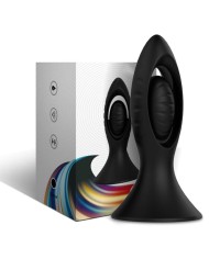 ARMONY VIBRADOR PLUG ANAL SILICONA NEGRO