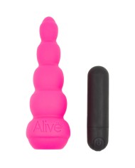 ALIVE LANCE PRO ESTIMULADOR VIBRADOR ANAL ROSA