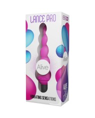 ALIVE LANCE PRO ESTIMULADOR VIBRADOR ANAL ROSA
