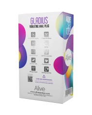 ALIVE GLADIUS PLUG VIBRADOR ANAL