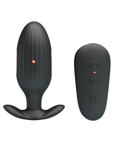 PRETTY LOVE KELLY PLUG ANAL VIBRADOR RECARGABLE NEGRO PRETTY LOVE KELLY PLUG ANAL VIBRADOR RECARGABLE NEGRO