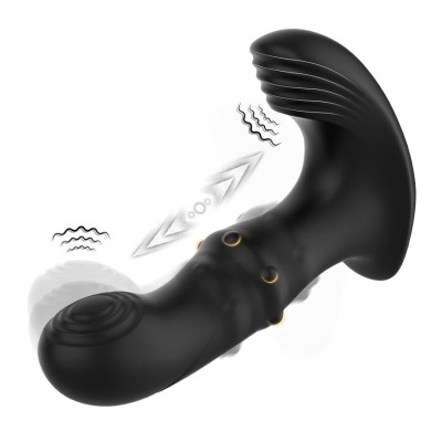 ARMONY VIBRADOR ANAL PROSTATA CONTROL REMOTO NEGRO