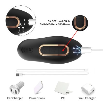 ARMONY VIBRADOR ANAL PROSTATA CONTROL REMOTO NEGRO
