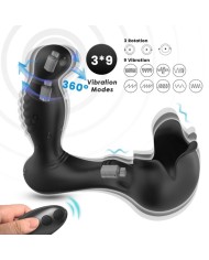 ARMONY SURROUND VIBRADOR ANAL ESTIMULADOR TESTICULOS CONTROL REMOTO NEGRO