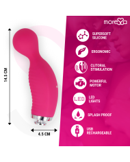 MORESSA KIRK DUO SUCCIONADOR MASAJEADOR MULTI PRESTACIONES PREMIUM SILICONE RECARGABLE