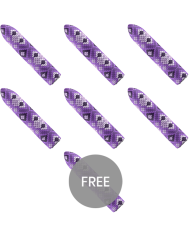 CUSTOM BULLETS BALA RECARGABLE SNAKE LILA 10 INTENSIDADES 6 1 GRATIS