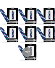 CUSTOM BULLETS BALA RECARGABLE SPRING 10 INTENSIDADES 6 1 GRATIS