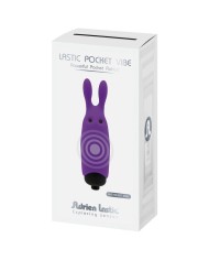 ADRIEN LASTIC LASTIC POCKET VIBRADOR DE BOLSILLO CONEJO VIOLETA