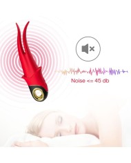 ARMONY SHADOW VIBRADOR PINZA ROJO