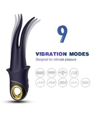 ARMONY SHADOW VIBRADOR PINZA AZUL OSCURO