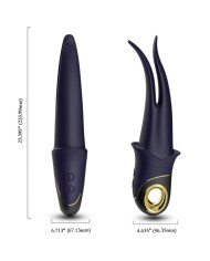 ARMONY SHADOW VIBRADOR PINZA AZUL OSCURO