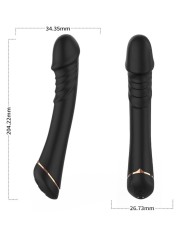 ARMONY DILDO VIBRADOR SILICONA NEGRO