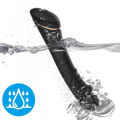 ARMONY DILDO VIBRADOR SILICONA NEGRO