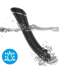 ARMONY VIBRADOR CABEZA PLANA SILICONA NEGRO