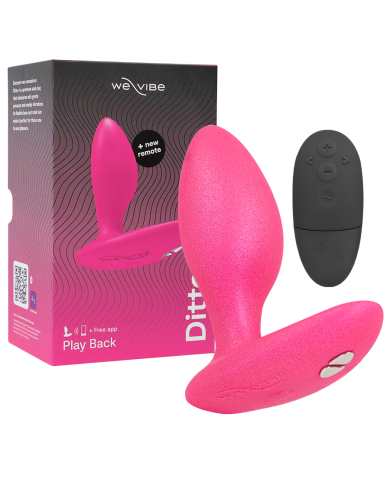WE VIBE DITTO PLUG ANAL VIBRADOR ROSA WE VIBE DITTO PLUG ANAL VIBRADOR ROSA