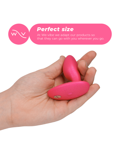 WE VIBE DITTO PLUG ANAL VIBRADOR ROSA WE VIBE DITTO PLUG ANAL VIBRADOR ROSA