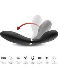 ARMONY Y WAND MASAJEADOR VIBRADOR CABEZA DOBLE NEGRO
