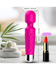 ARMONY POSTMAN MASAJEADOR VIBRADOR CABEZA FLEXIBLE FUCSIA