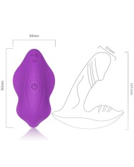 ARMONY WHISTLE VIBRADOR INTRODUCIBLE CONTROL REMOTO VIOLETA