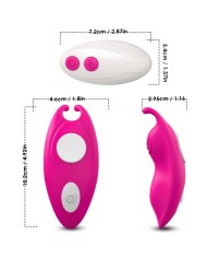 ARMONY HONEYBEE PANTIES VIBRADOR PUNTO G CONTROL REMOTO FUCSIA