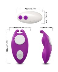 ARMONY HONEYBEE PANTIES VIBRADOR PUNTO G CONTROL REMOTO VIOLETA