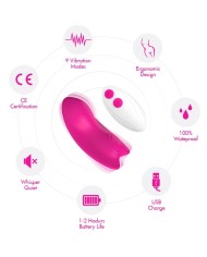 ARMONY BUTTERFLY PANTIES VIBRADOR CONTROL REMOTO ROSA