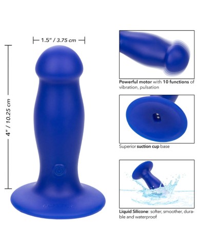 CALEXOTICS ADMIRAL FIRST MATE PLUG ANAL VIBRADOR AZUL CALEXOTICS ADMIRAL FIRST MATE PLUG ANAL VIBRADOR AZUL