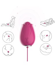 ARMONY MANDALA HUEVO VIBRADOR PUNTO G CONTROL REMOTO FUCSIA