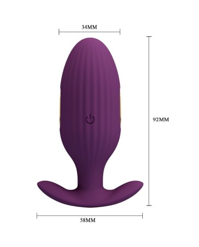PRETTY LOVE JEFFERSON PLUG ANAL CONTROLADO POR APP LILA PRETTY LOVE JEFFERSON PLUG ANAL CONTROLADO POR APP LILA