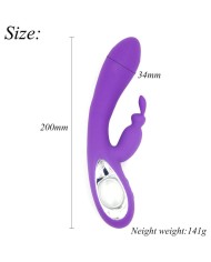 ARMONY BELLA VIBRADOR RABBIT PULL RING VIOLETA