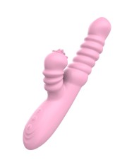 ARMONY VIBRADOR MULTIFUNCION CON LENGUA ESTIMULADORA EFECTO CALOR ROSA